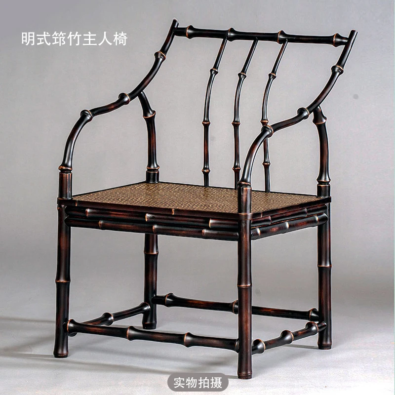 Nova combinação de mesa de chá e cadeira chinesa de bambu