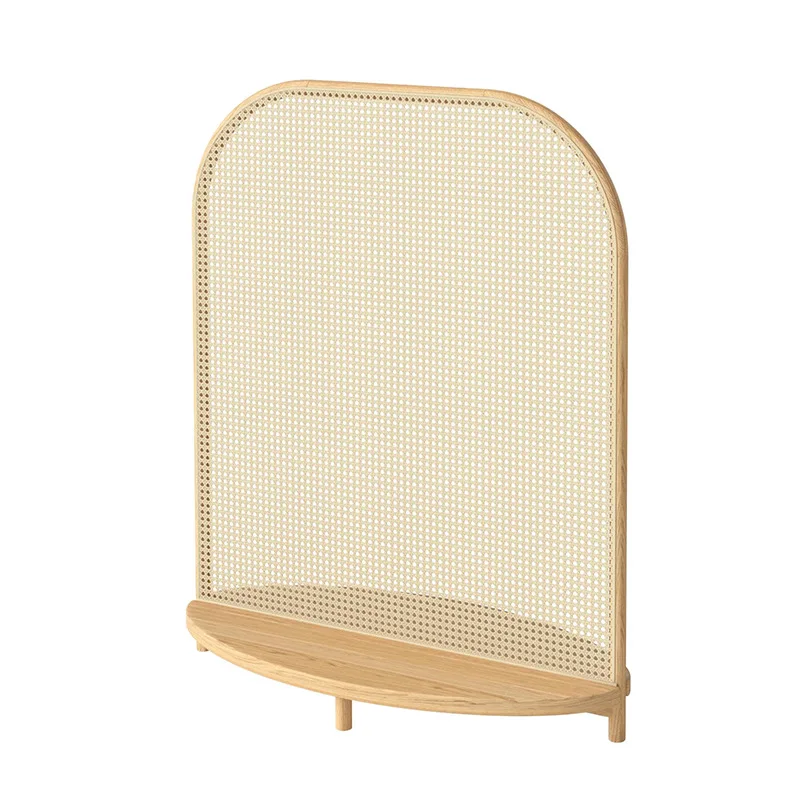 شاشة مقعد من الخشب الصلب، شاشة مقعد من الخيزران بتقسيم عتيق، مدخل غرفة النوم وغرفة المعيشة، مأوى شاشة منزلية #5