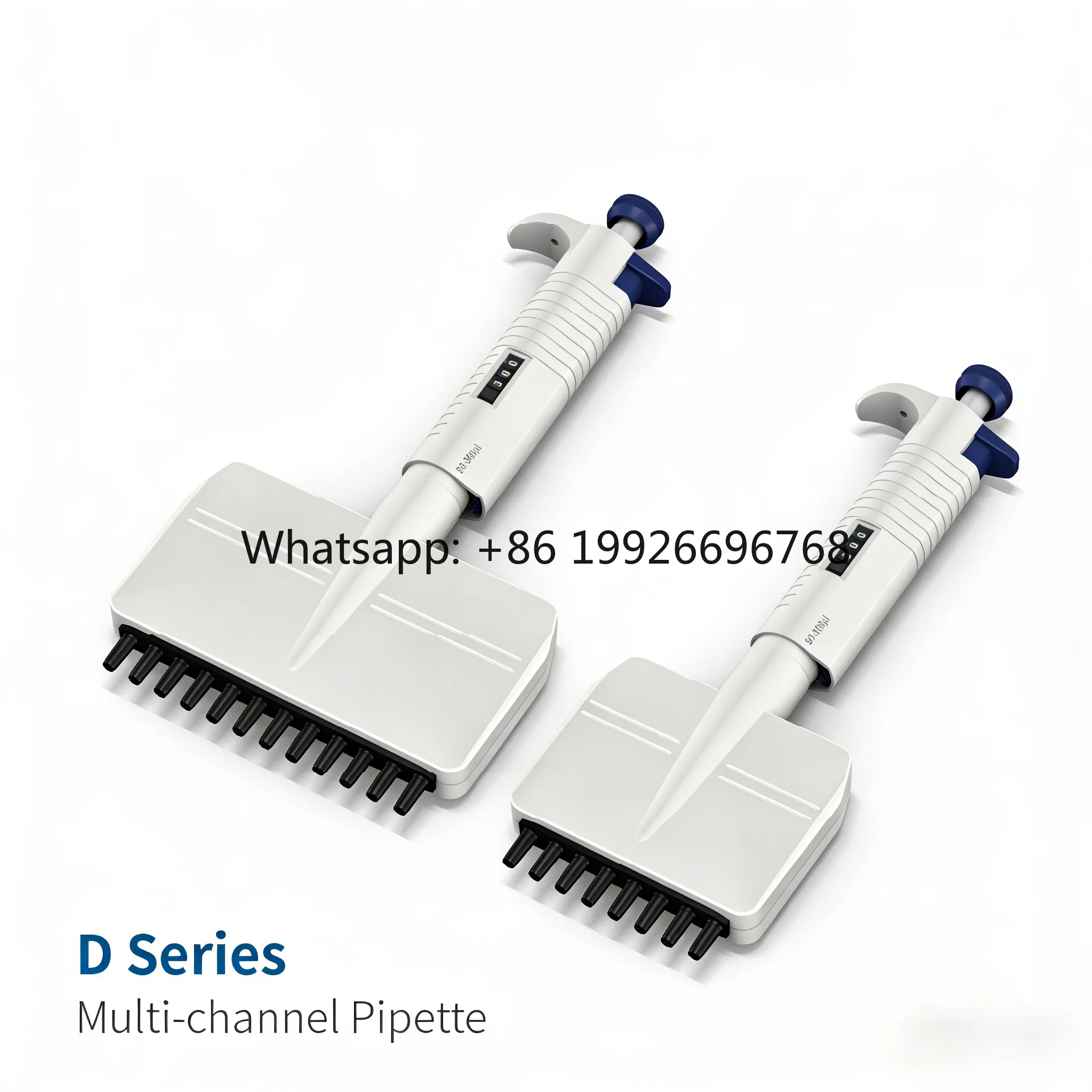 

Digital D Series Adjustable Pipette 0.5-300ul Pipettes Laboratory Liquid Micropipette 12 or 8 Channel Manual Pipette Tips