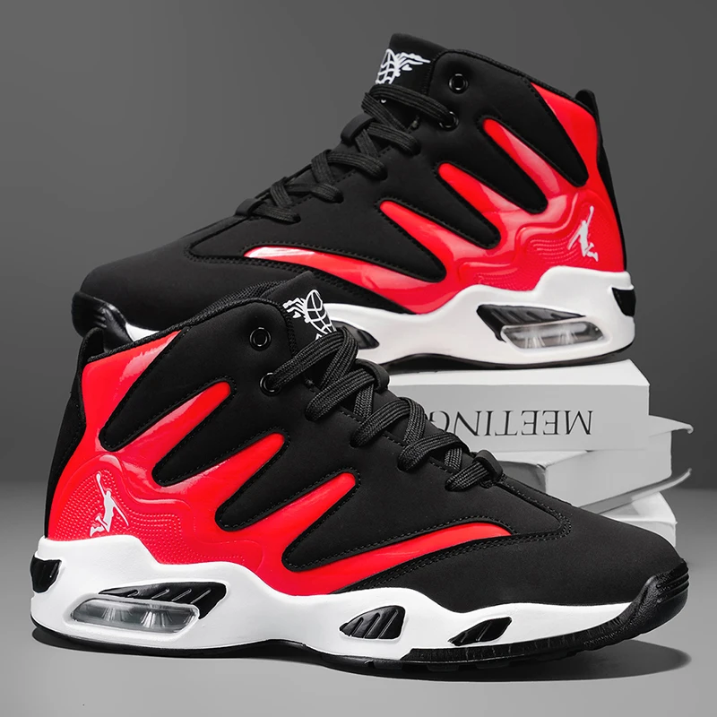 

Pro Mens Basketball Sneakers Boys Breathable Cushioning Training Sports Shoes Unisex ForMotion Basketball Shoes 35-45