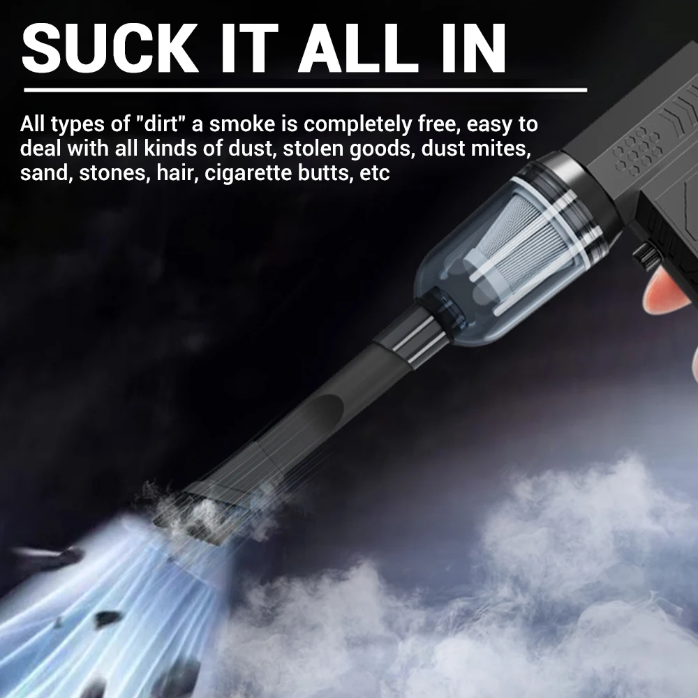 C6Pro مروحة عنيفة 350000 RPM منفاخ هواء قوي فراغ منظف الغبار نوع-C شحن الرياح 58 متر/الثانية فرش توربو منفاخ جاف #6