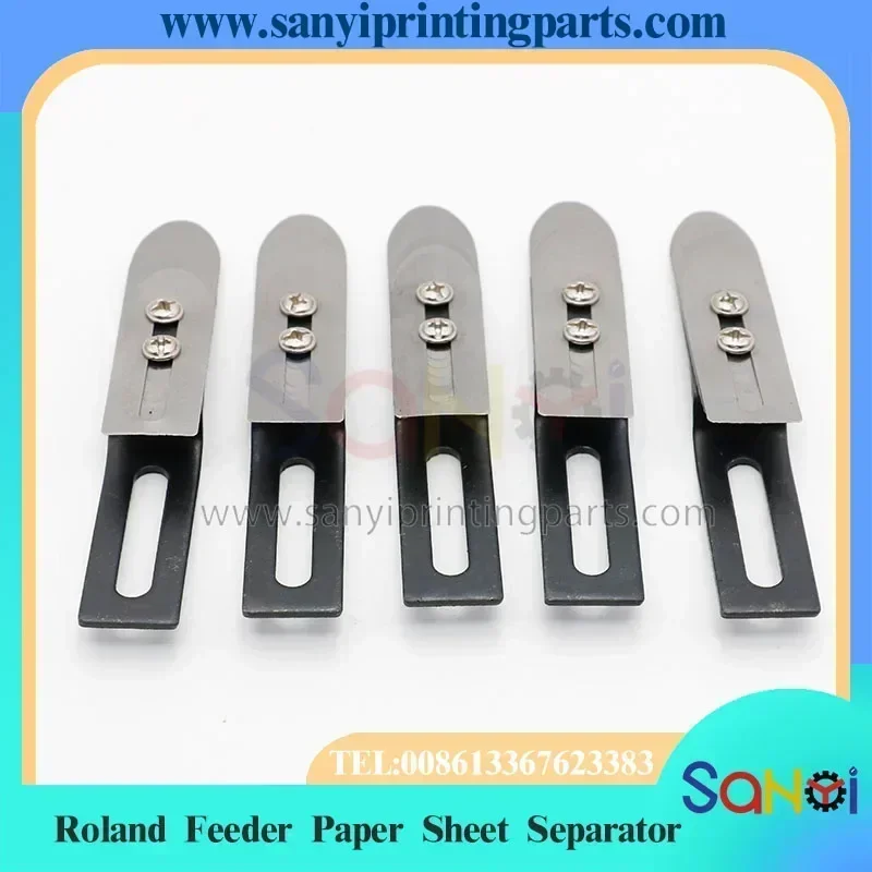 Séparateur de feuilles de papier d'alimentation Roland, 90x15mm, meilleure qualité, pour pièces de Machine d'impression