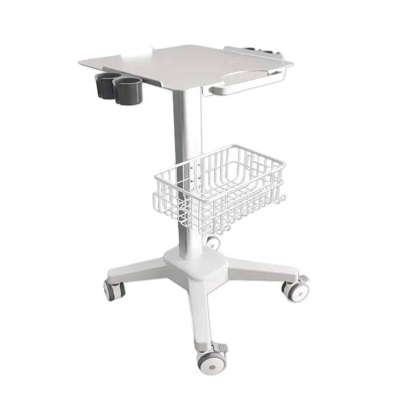 Wholesale monito Stand Aviation Aluminum Portable Medical Instrument Mobile Cart Trolley For Hospital Furniture