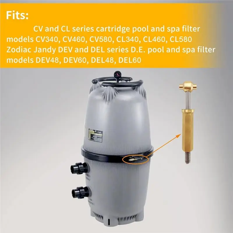 【ELECTRONIC-ACCESSORIES】Retainer And Threaded Rod Clamp Ring Knob Assembly For Zodiac Jandy DEV/Del, For Zodiac CV/CL Pool& Spa