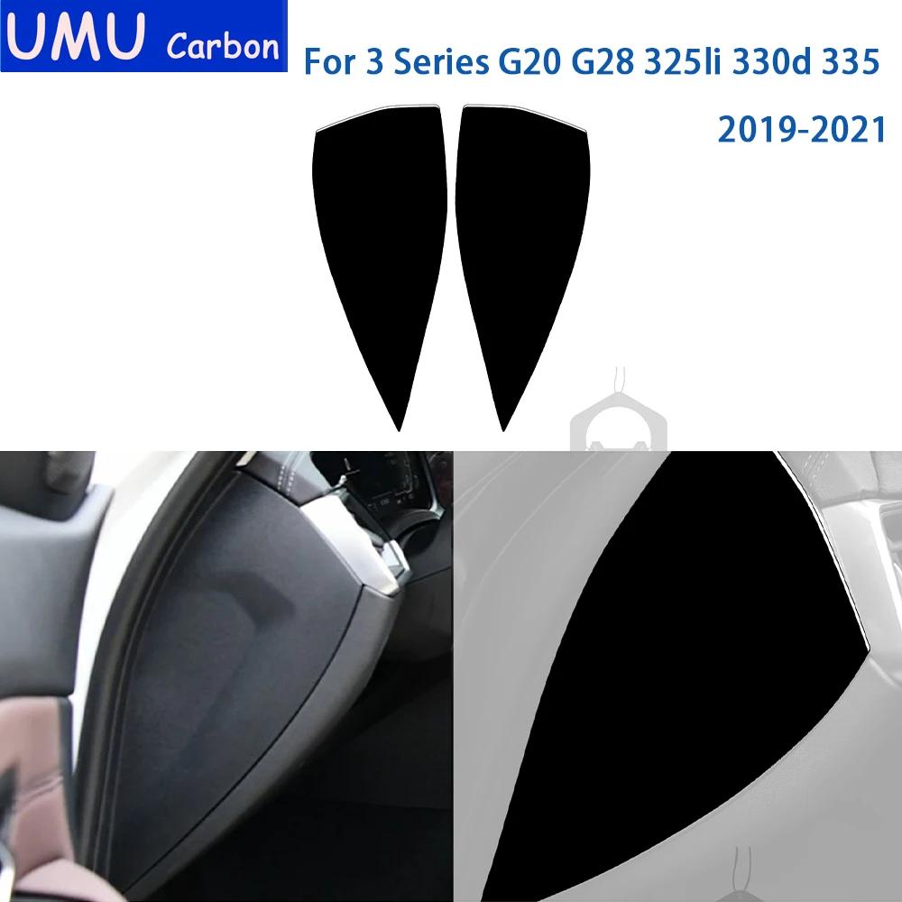 

For BMW 3 Series G20 G28 325li 330d 335 2019-2021 Accessories Plastic Car Interior Front Door Buffer Slot Pad Trim Sticker