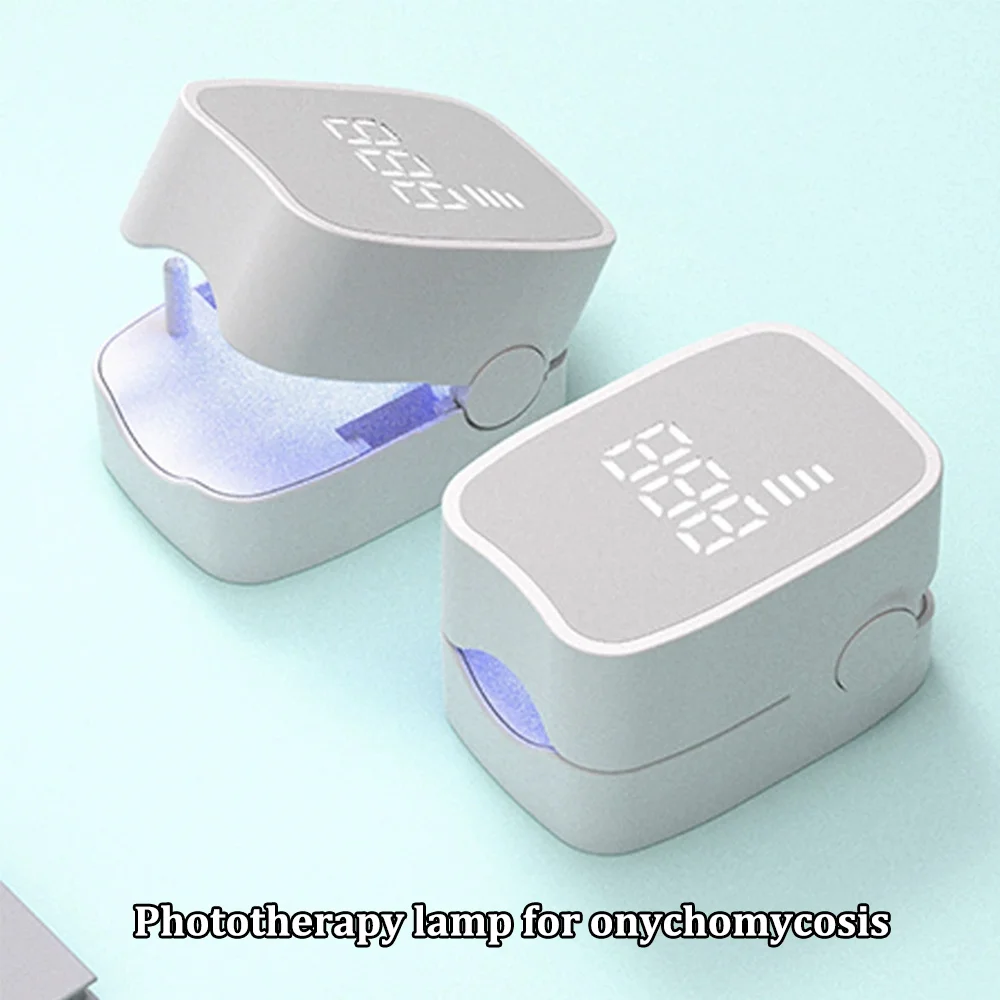 Multifunctional Nail Fungus Treatment with LED UV Lamp High Definition Display USB Rechargeable Professional Nail Repair
