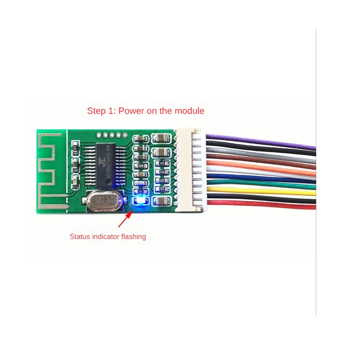 BT5.0 Audio Receiver Module Stereo Audio Output Circuit Receiver