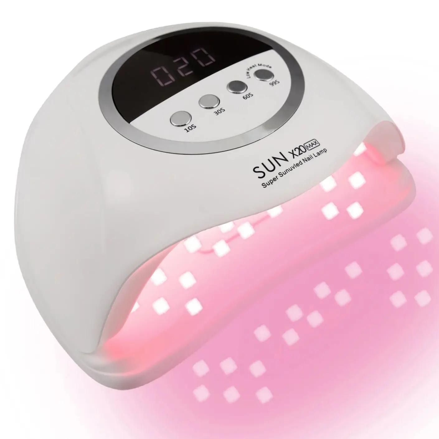 320W Professionele Uv/Led Nagellamp Nagel Droger Nail Fototherapie Machine Dubbele Lichtbron Uv Nail Lamp Voor Nail Art Diy Gebruik