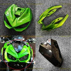 Pearl green Motorcycle Front Upper Fairing Headlight Cowl Nose Kits Fit for Kawasaki Z1000 2014 2015 2016 2017 2018 2019-2024