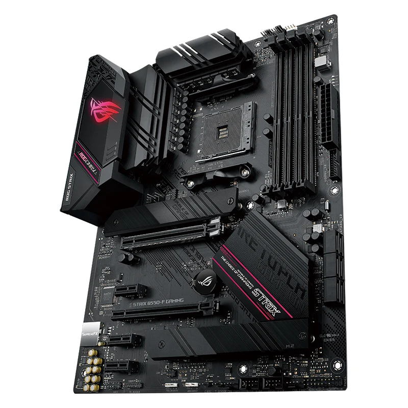 Imagem -03 - Placa-mãe Asus Strix B550-f Gaming Wi-fi Amd Am4 Ddr4 128gb Suporta Ryzen 5600 4100 3600 5700 3900 Cpu M.2 B550