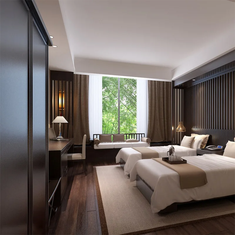# Standard Room Beds In Five-star Hotels Commercial Apartments And Villa Bedrooms Bed Cabinets Furniture