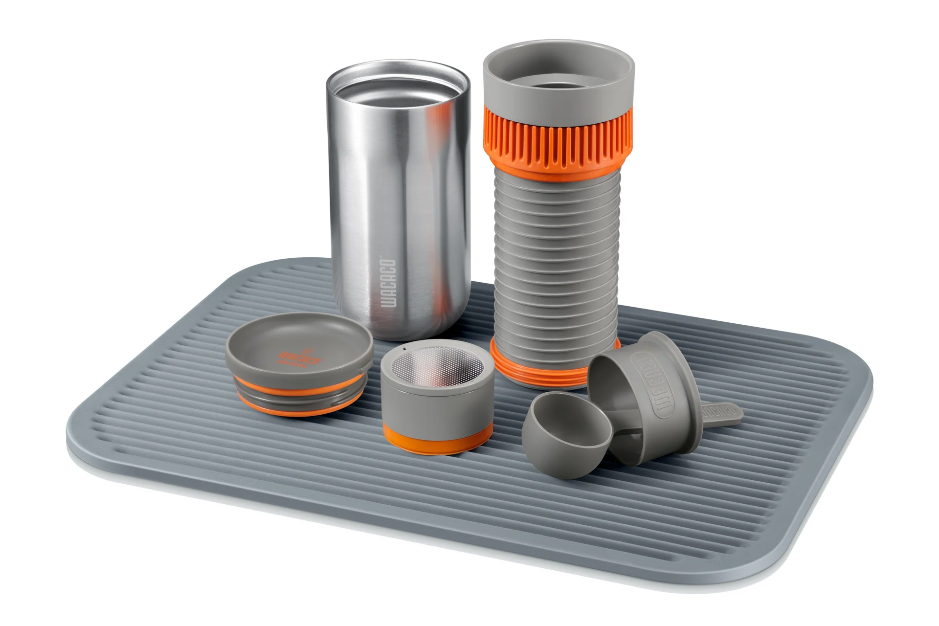 WACACO Coffee Mat, Multi-Purpose Drying Mat and Tamping Mat, Made of Food-Grade Silicone