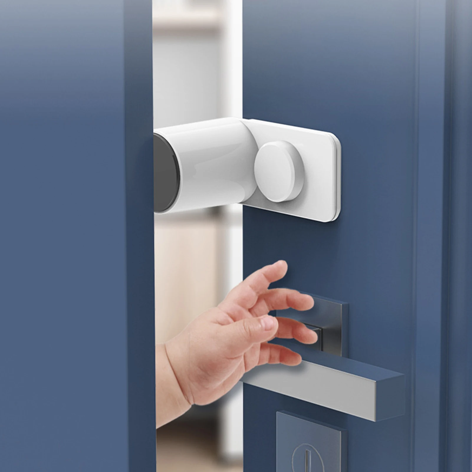 No Deformation No Breaking Doorstop Strong Adhesive No Punching Door Lock for Controling Door Opening and Closing