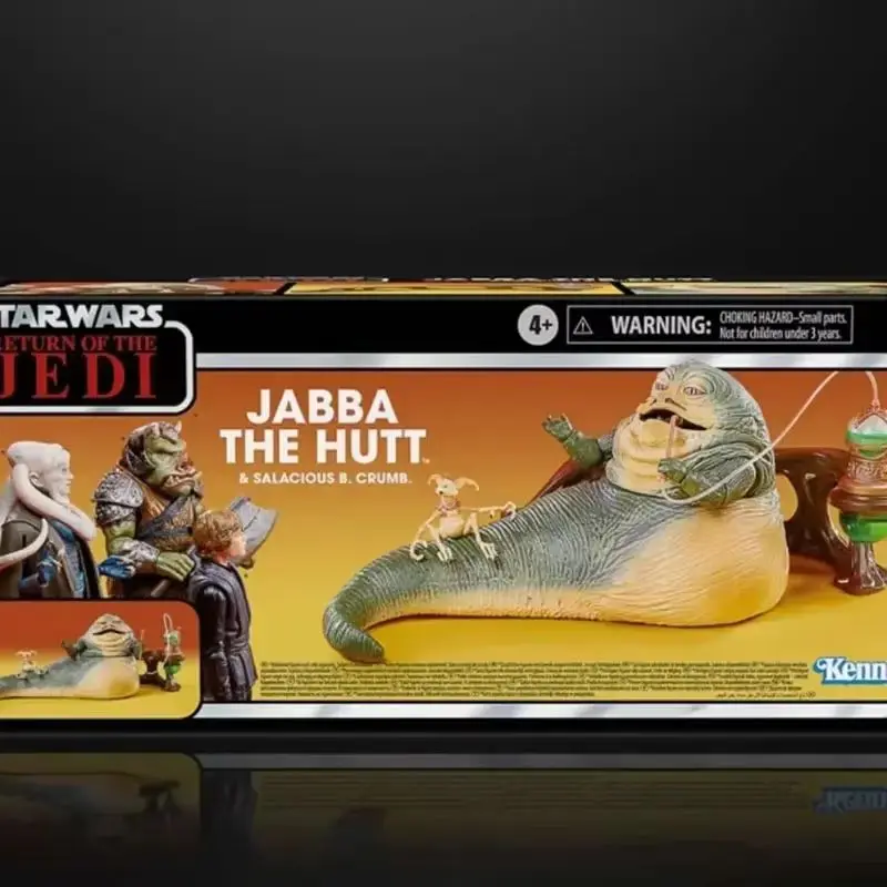 ของแท้ Star Wars The Black Series Jabba The Hutt Action Figure รูปที่สะสมห้องเครื่องประดับข้อต่อที่สามารถเคลื่อนย้ายของเล่นเด็กของขวัญ