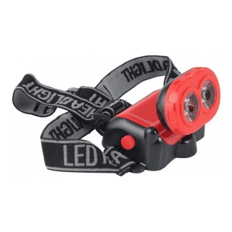 Double-Headed Battery-Powered Head Lamp