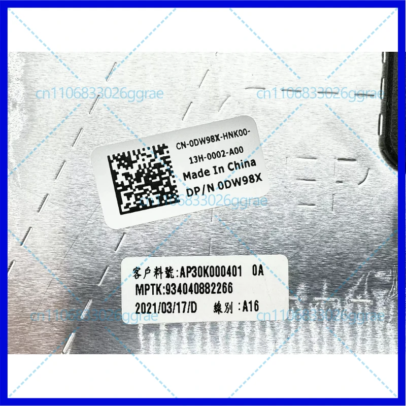 

Чехол для DELL Latitude5420 E5420, задняя крышка экрана, корпус 0DW98X