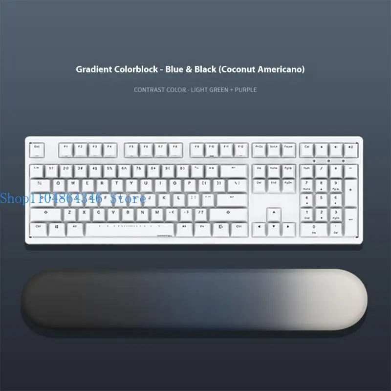652F Keypad Wrist Rest for Computer Keypad Ergonomic Mouse Wrist Pad Comfortable Breathable Silicone Computer Mouse
