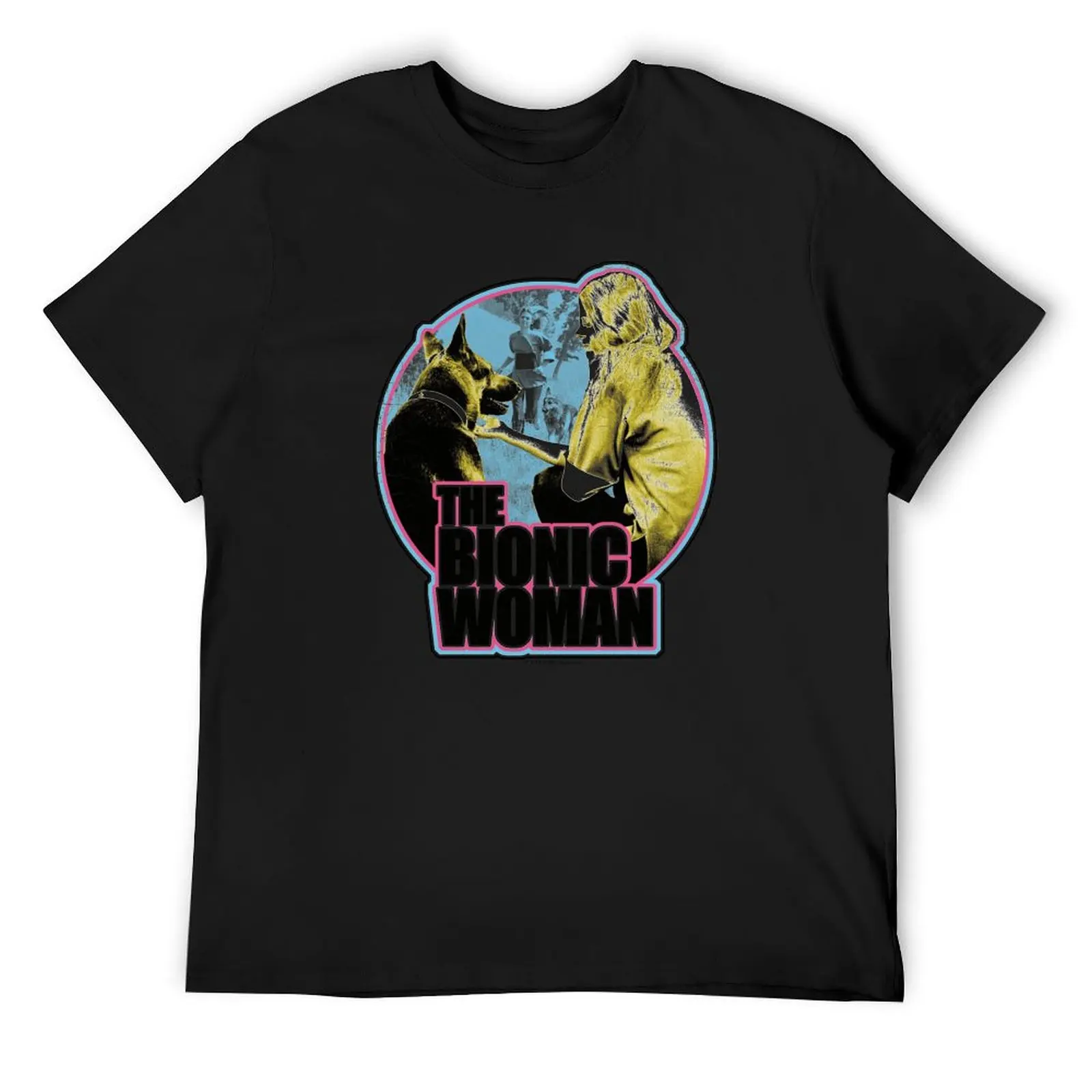 

The bionic woman T-Shirt plus size tops Luxury man affliction shirts Men's t-shirt