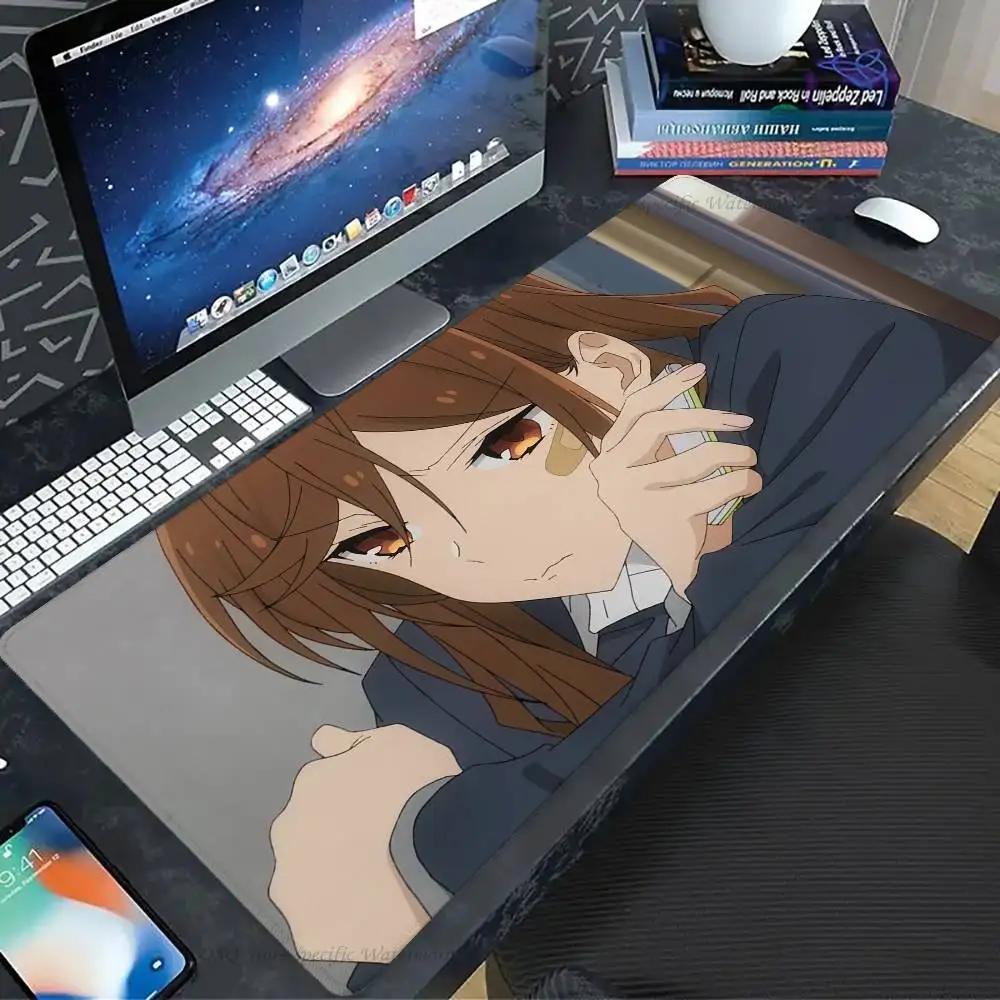 Anime Hori Kyouko Mousepad Non-slip Suitable For Office Computers Laptops E-sports Game Desk Mats XXL Keyboard