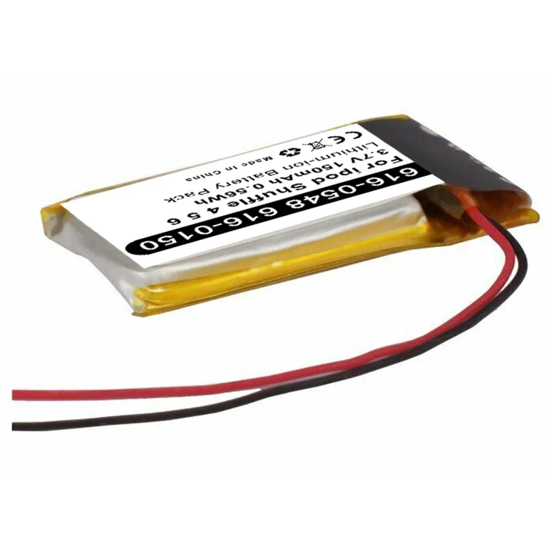 With Tools 616-0548 0.19Whr 3.7V Battery Replacement For ipod Shuffle 4rd 5rd 6rd Generation 4 5 6 Accumulator Batterie