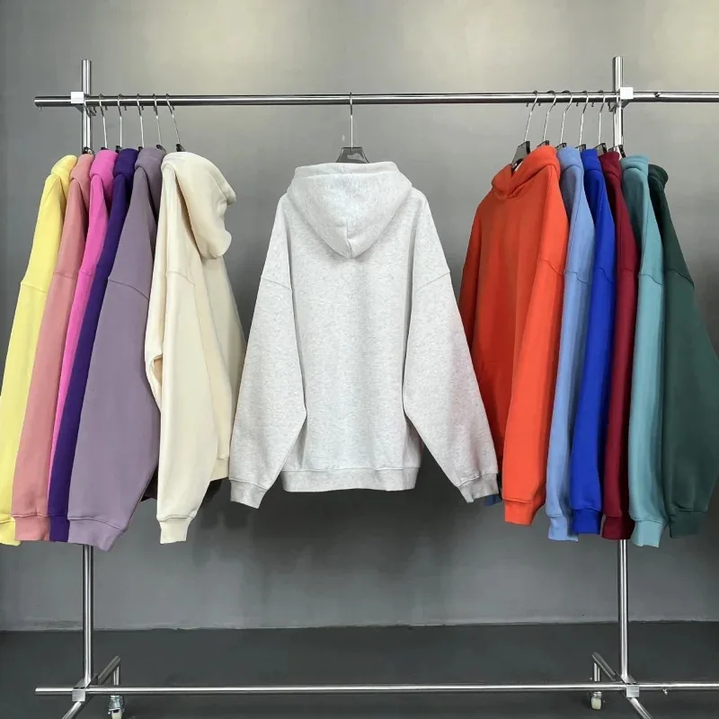 HELLOMARCEL الاتحاد الأوروبي الولايات المتحدة حجم شارع العليا الخريف الشتاء 350 جرام الدوبامين الصوف مبطن سميكة فضفاضة المناسب البلوز هوديس