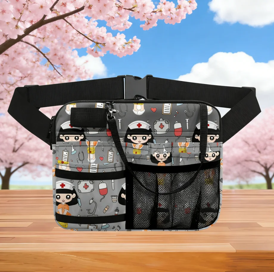 holiday-gift-nurse-fanny-pack-waterproof-medical-waist-bag-for-travel