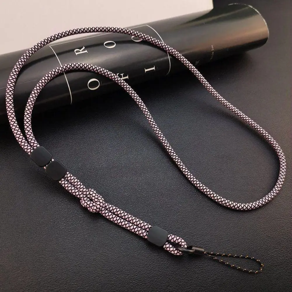 Universal Hand-woven Mobile Phone Lanyard Detachable Long Neck Hanging Chain Anti-lost Adjustable Dual-use Lanyard