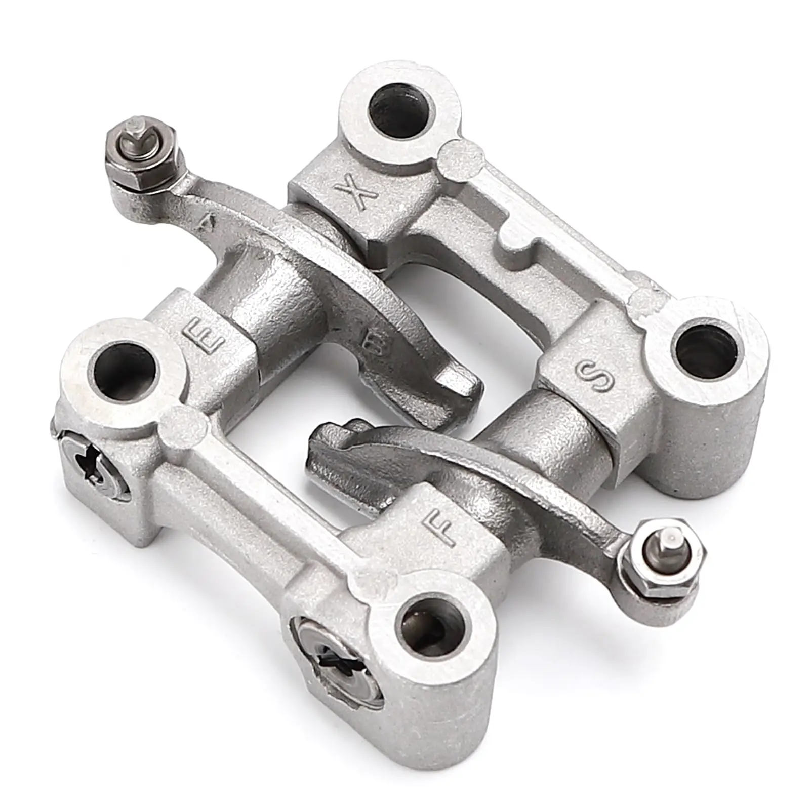 

GY6 50cc-100cc Engine Rocker Arms Camshaft Holder Assembly Compatible with GY6 139QMB Engine Scooter Mopeds Taotao Roketa