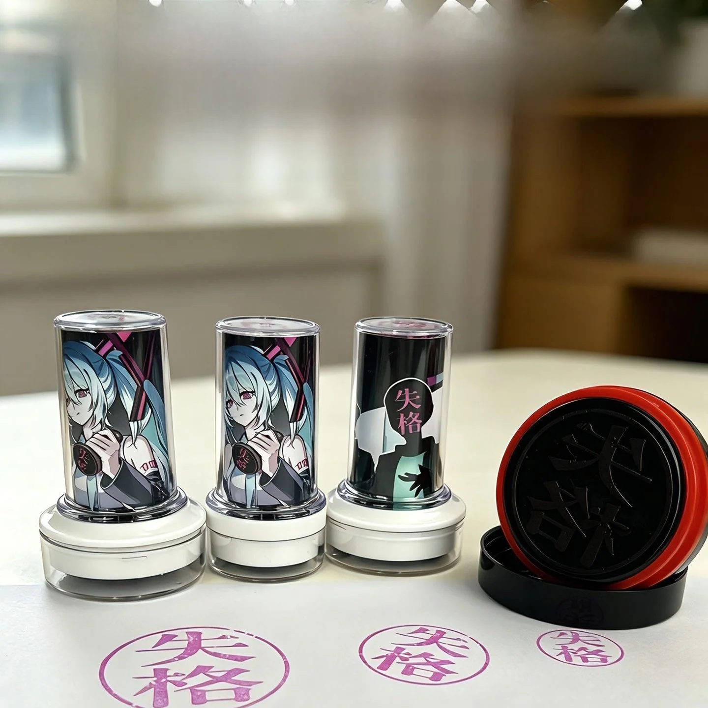 楽しいパターンスタンプ-インコ-イニシャル-未来のボーカロイド-パーソナリティスタンプ-面白いデザイン-学習用品-ビジネスニーズ-日常使用