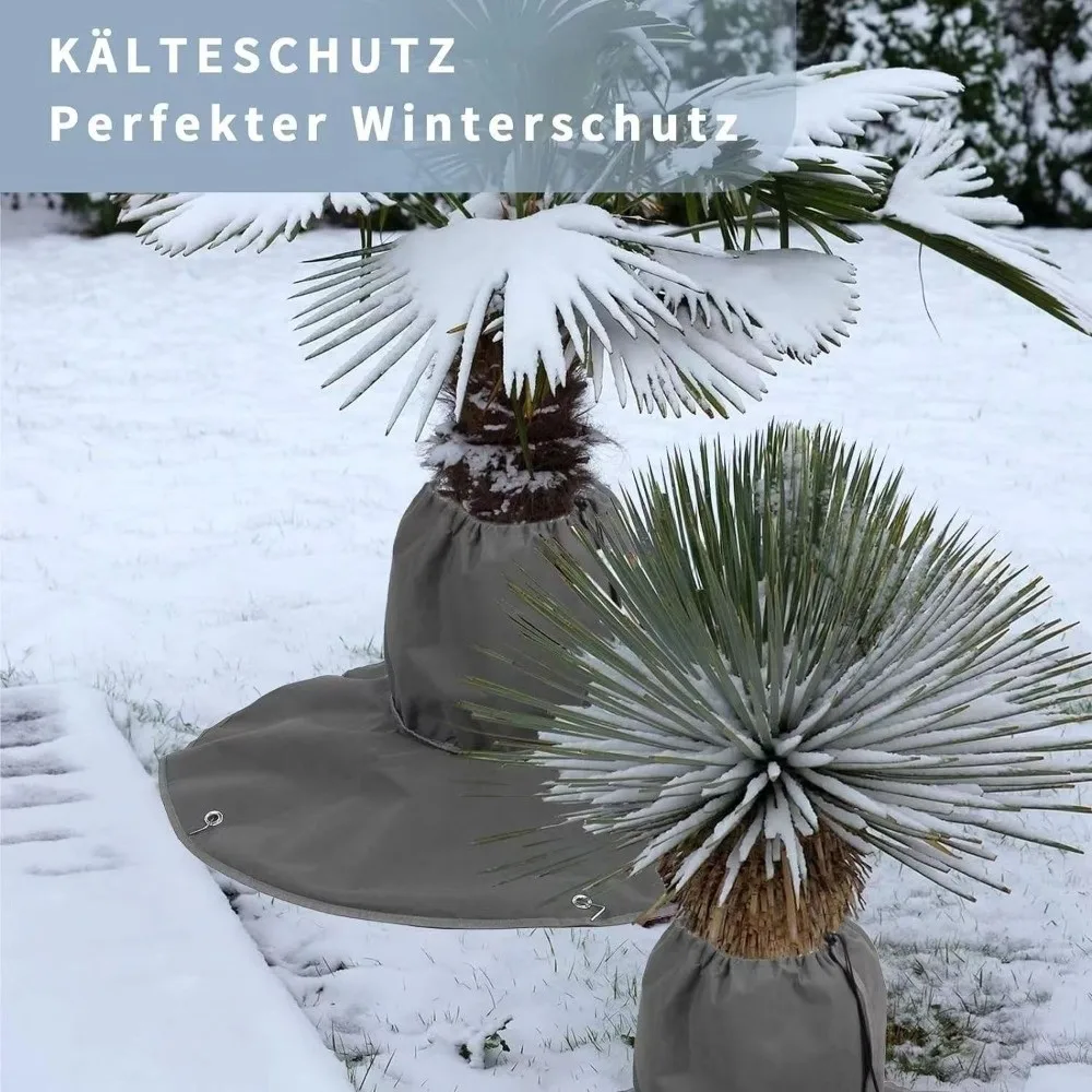 

Double Insulation Plant Insulation Cover Adjustable Straps Constant Temperature Thermal Plant Cover Elastic Cord Reusable