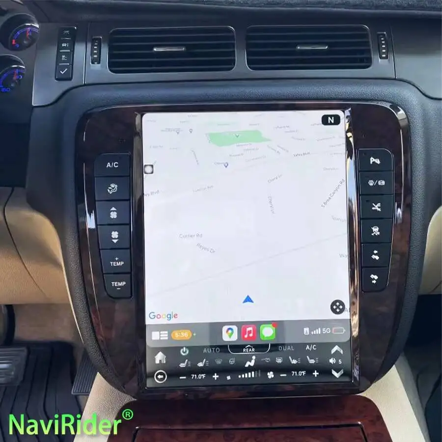 

Автомагнитола для GMC Yukon, Chevrolet Tahoe, Chevrolet Silverado 2007-2012, Android-стереосистема с сенсорным экраном и поддержкой CarPlay