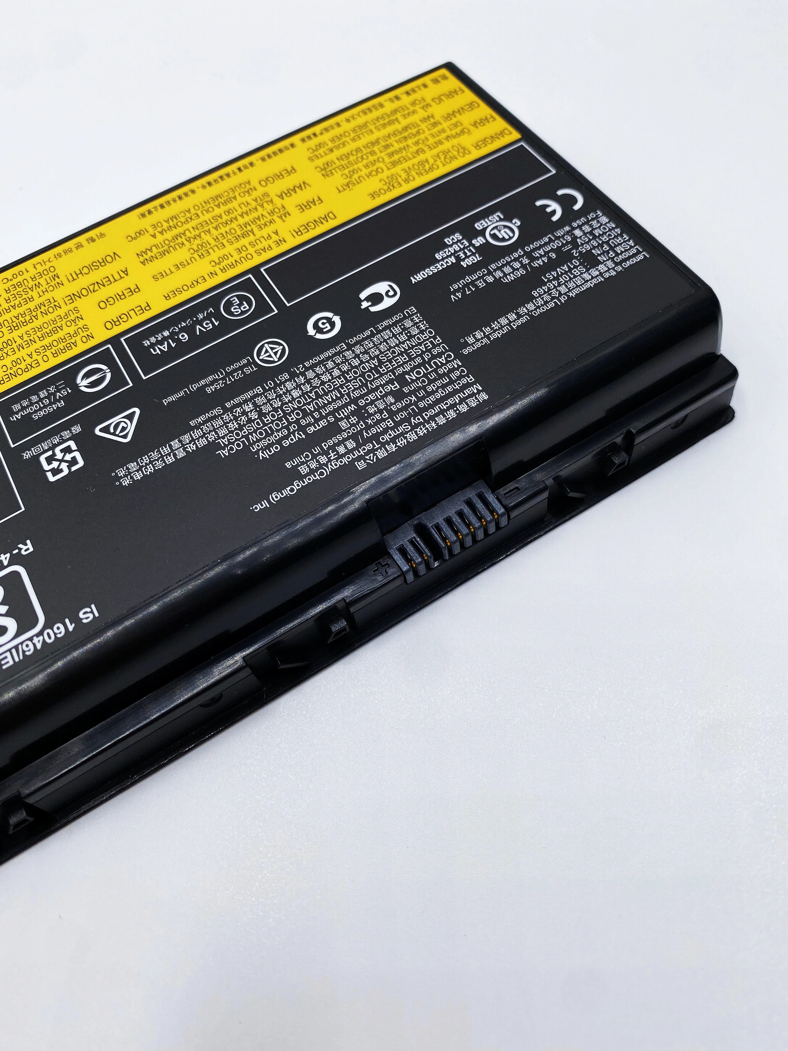 Imagem -04 - Bateria do Portátil para Thinkpad Original Novo 01av451 78 ++ 96w 00hw030 Sb10f4646468 P70 P71 20er003qge 5b10w13950 20hk0003ge 4x50k14092