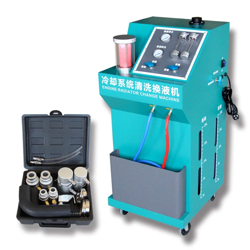 

Automatic Cooling System Flush Fluid Clean Engine Car Coolant Exchange Radiator Change Machine Cooling Antifreeze Replacement