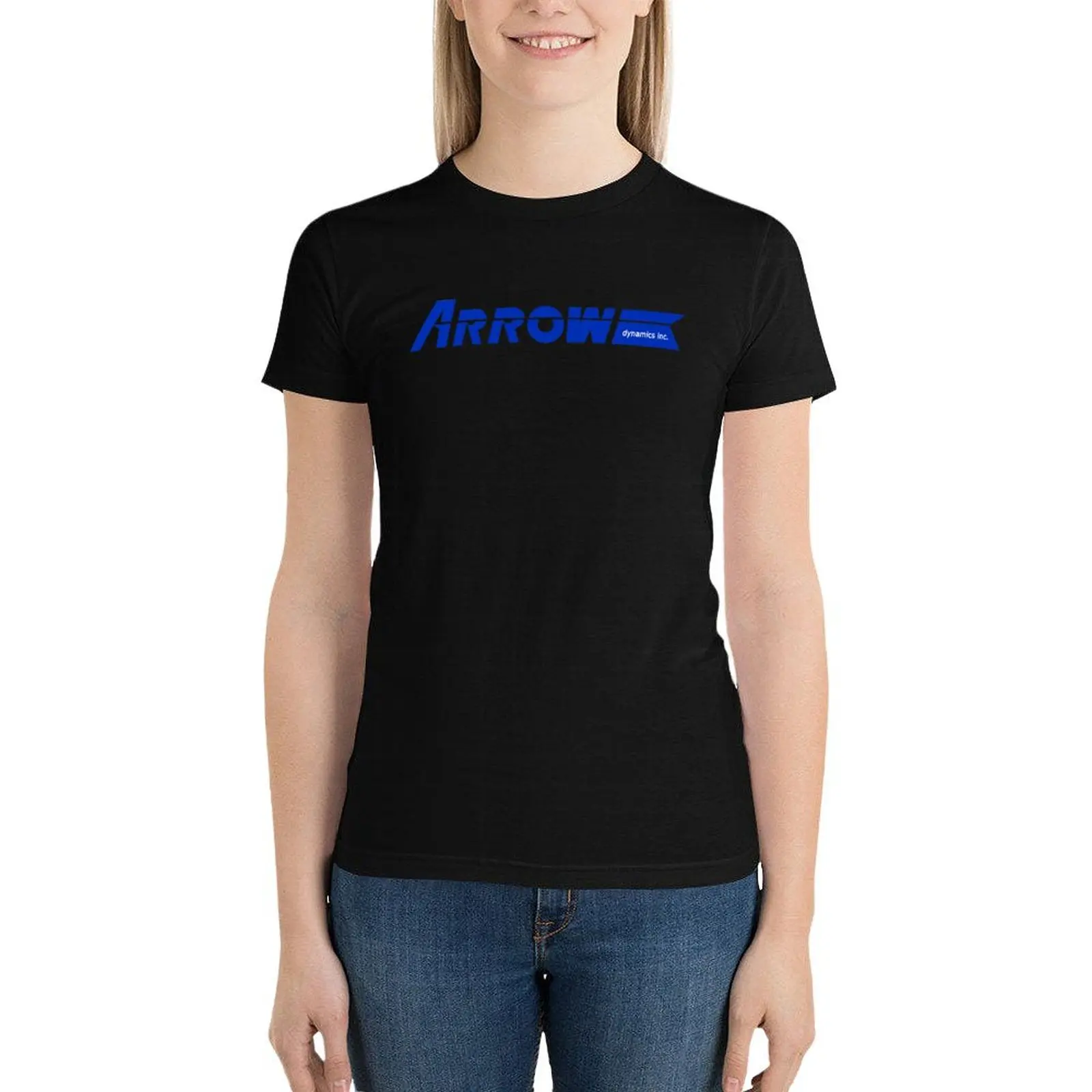 Legacy Of Arrow - Blue Edition T-Shirt graphics lady clothes t-shirt dress for Women plus size sexy