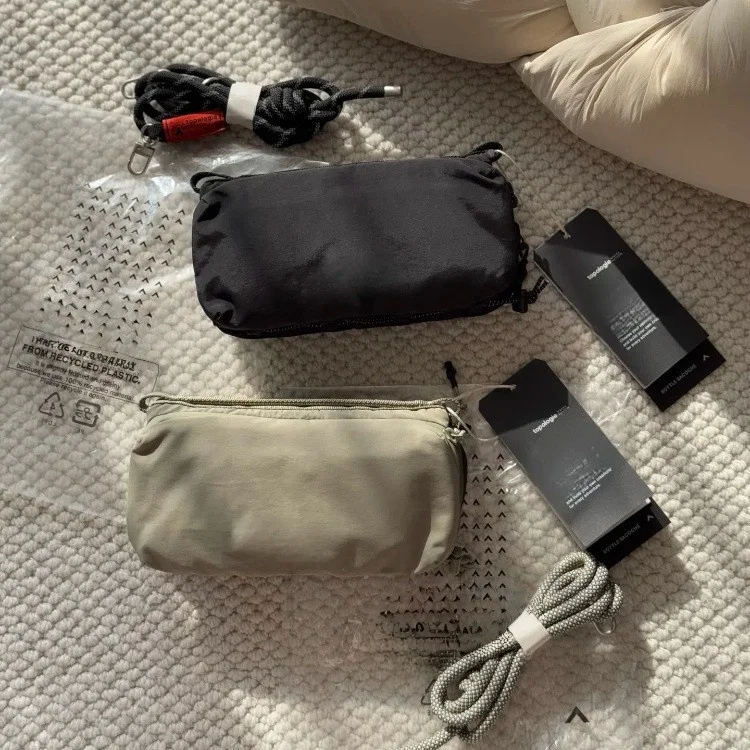 

Outdoor Commuter Water Bottle Bag Women's Single Shoulder Crossbody Bag Lightweight Sporty Simple Waterproof Accordion Bag