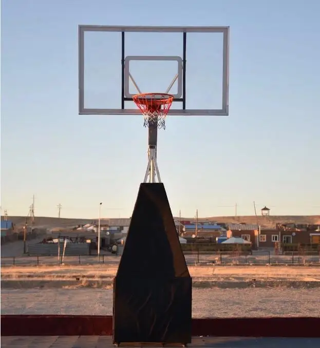 Black Color Portable Basketball Hoop Movable Basketball Hoop Adult Basketball Hoop
