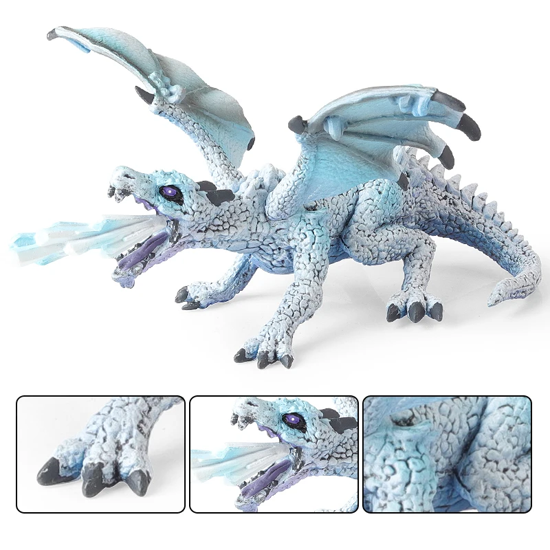Oenux Phoenix Cerberus Eismonster Modell Cerberus Griffin Drache Dinosaurier Actionfiguren Tiere Spielzeug Sammlung Kind Geschenk – Detail 9
