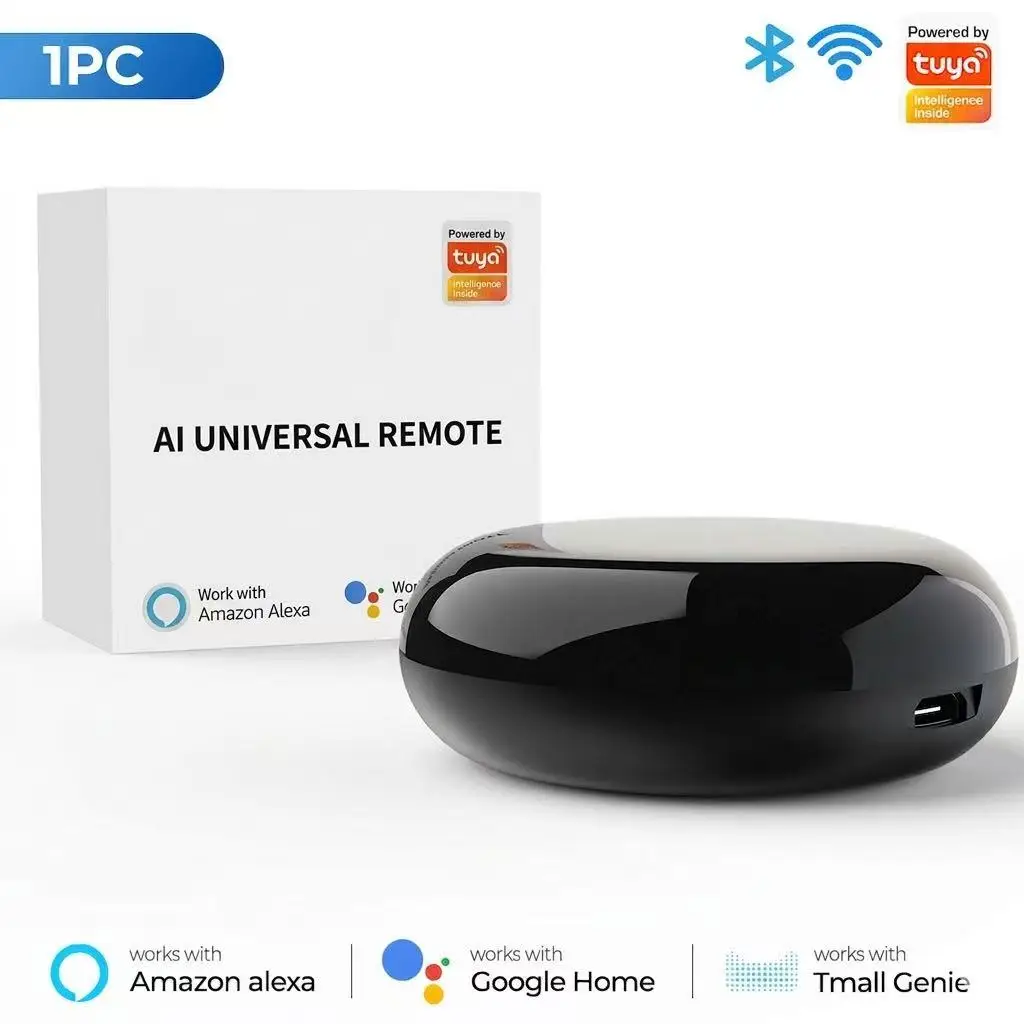 

WiFi-IR remote control hub, smart WiFi IR remote control module, voice control with Alexa and Google Home, Smart Life APP