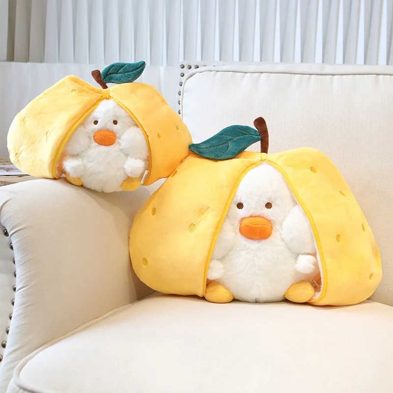 

20/35cm Lovely Never Divide Pear Transformed into a Love Duck Doll Chuang Pillow 520 Valentine's Day Confession Confession Girl