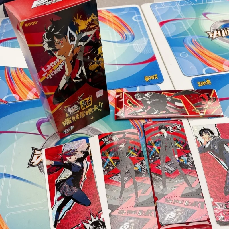 

KAYOU Persona 5 Royal Edition Phantom Laser Ticket Collection Rare Cards Phantom Color Collection Cards P-Persona 5 Series Gifts