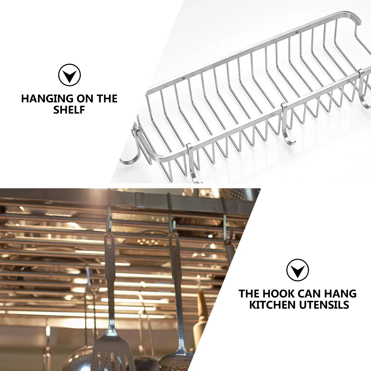 

5pcs Kitchen Storage Rack Premium Stainless Steel Wall-Mounted Multifunctional Organizer Space-Saving Kitchen Rack Modern