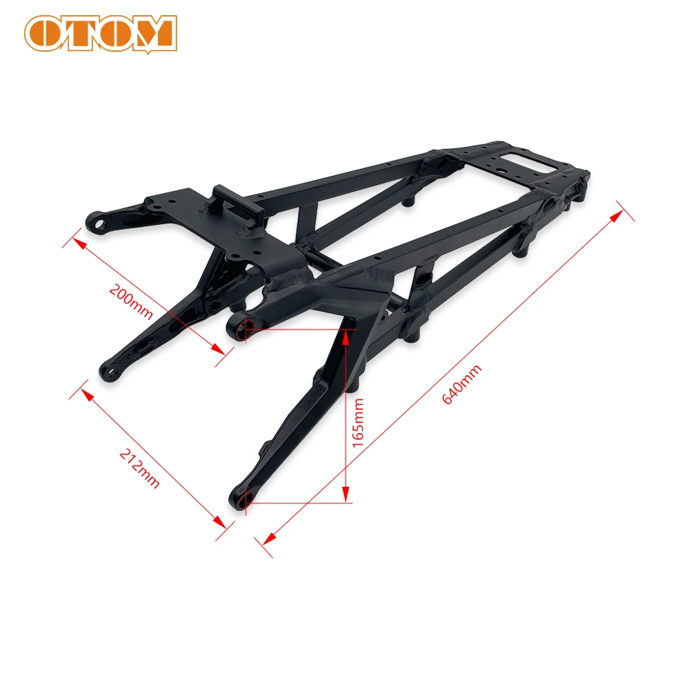 OTOM Motorcycle Ultra Bee Subframe For Surron Electric Dirt Bike Tail Frame Assembly Accessories Aluminum Alloy Rear Seat Stay