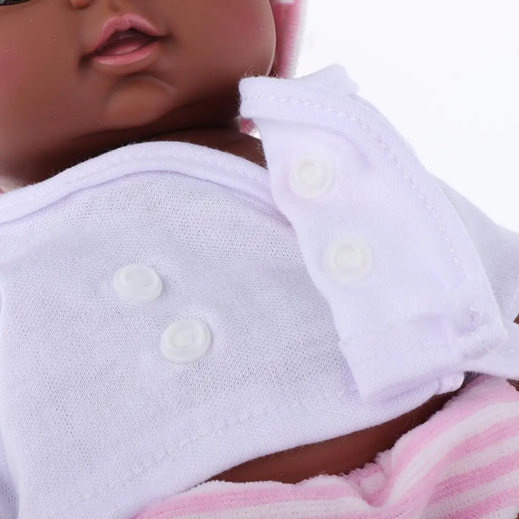 

Real Life Baby Doll 30cm Lifelike Vinyl Newborn Simulation Doll Toy for Early Education Kindergarten Use