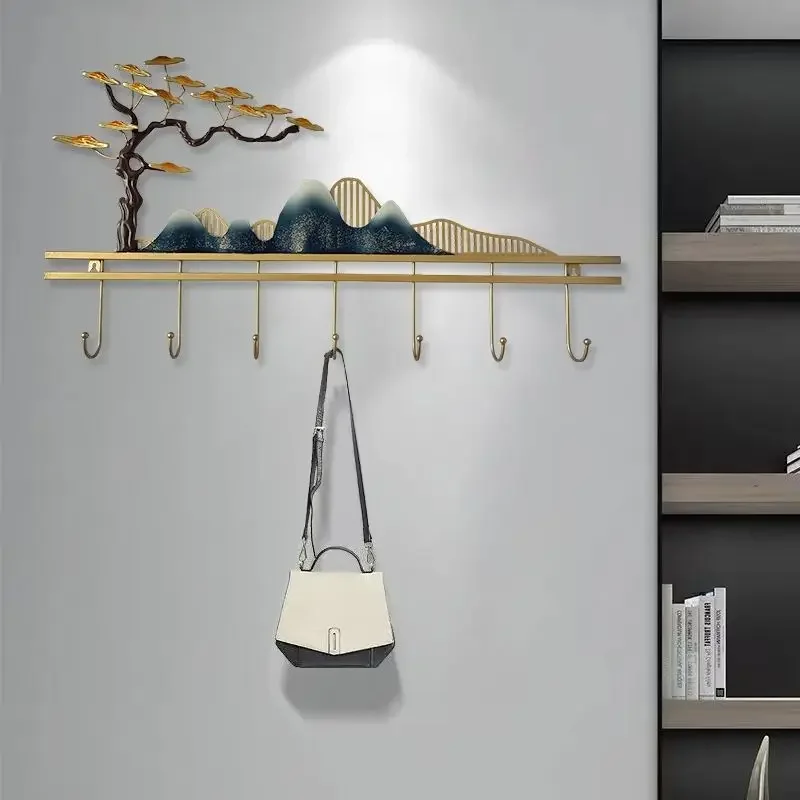 Wall Organizer Storage Coat Racks Clothes Cheap Home Furniture Luxury Hanger Nordic Suit Percheros Furniture Living Room image 6