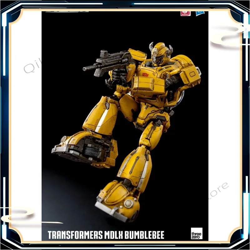 

In Stock Threezero 3A MDLX G1 Transformed Toys Yellow Bee Action Figure Collection Gift