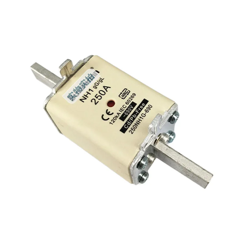 

NH1 gG-gl 250A 690V DC fast fusing model completer new energy fuse