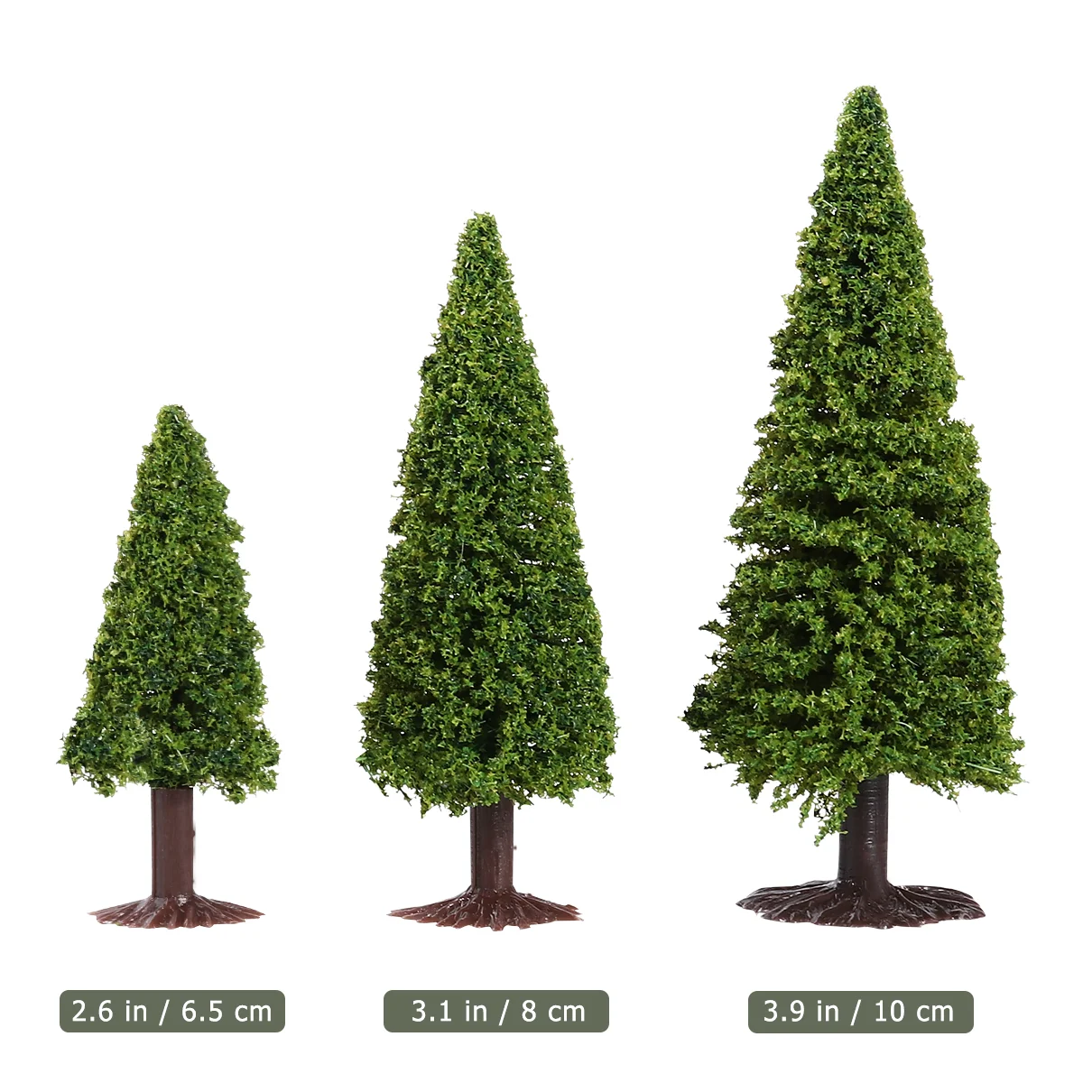 Scale Base Tree Model Decoration Props Plant Outdoor Greenery Landscape Cedar Mini Supplies