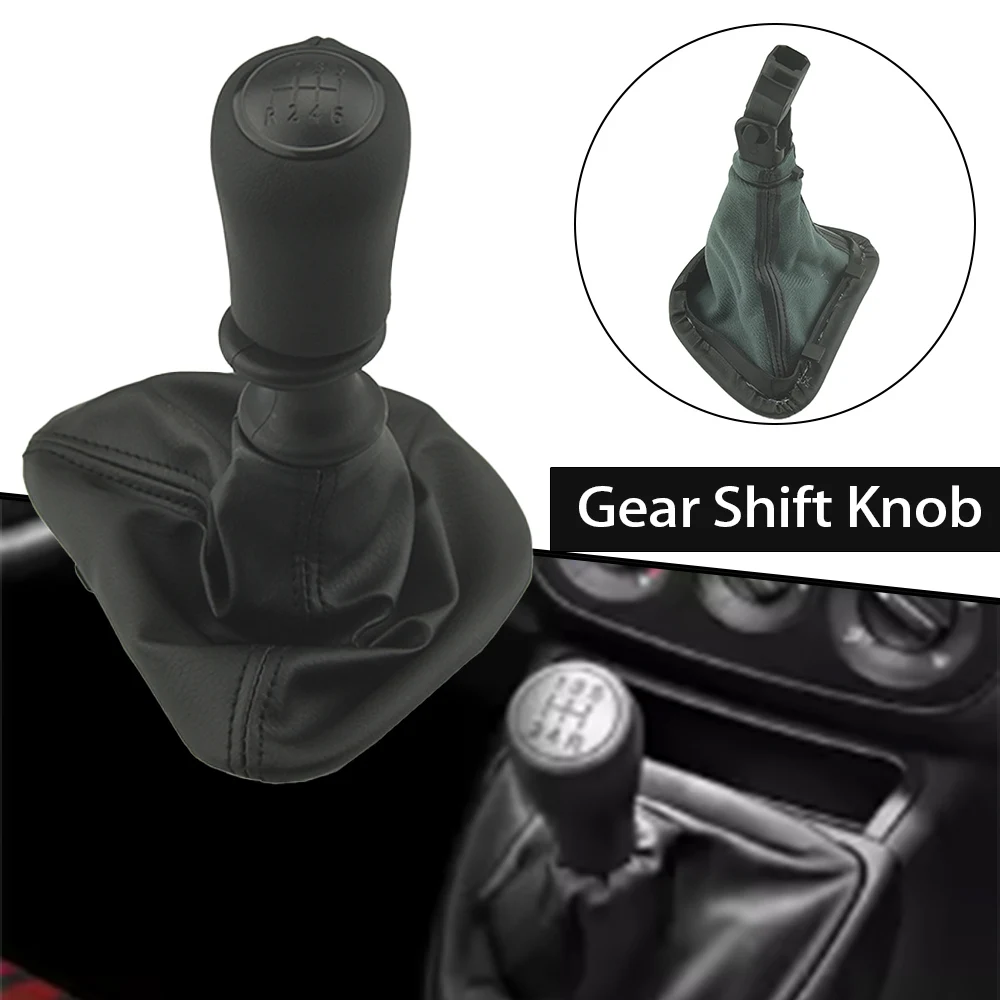 Shifter PU Pomello Del Cambio In Pelle Boot Auto 6 Velocità Per Mercedes Benz W639 VITO 2003 2004 2005 2006 2007 2008 2009 2010