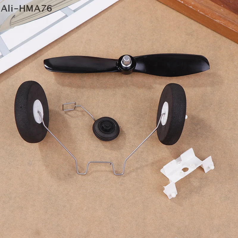 HMA76-1 pièces modèle d'avion RC QIDI560 5x4.5 support de moteur d'hélice train d'atterrissage pièce de rechange modèle accessoires d'avion