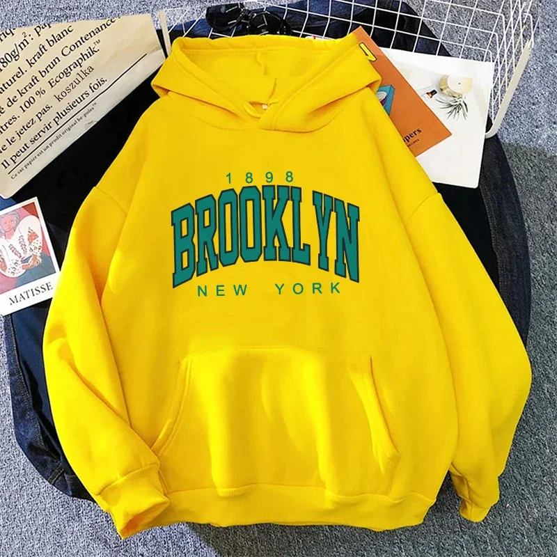 بلوزات نسائية عالية الجودة مطبوعة بحروف منزلية غير رسمية مع قلنسوة رياضية للركض ملابس نسائية يومية متعددة الاستخدامات #5